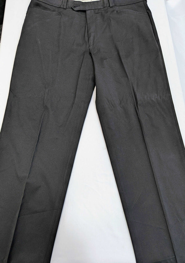 Black Profile Formal Pants Mens KW Consignment Inc. 10.99