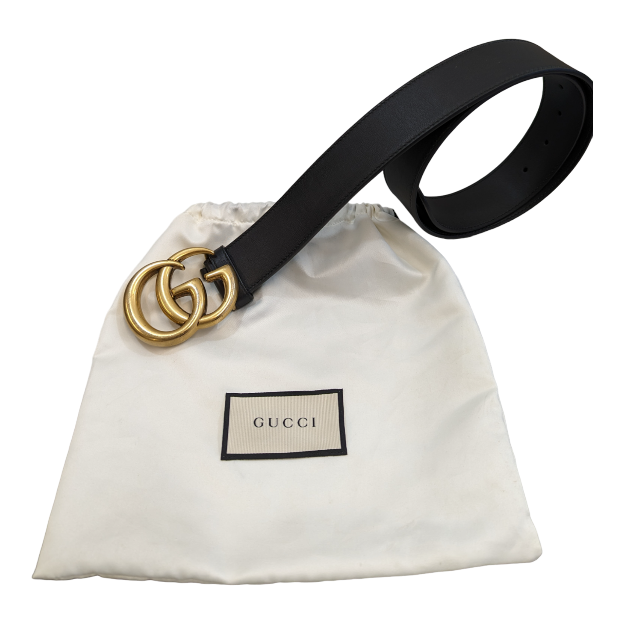 Authentic Gucci Classic Black Belt KW Consignment Inc.