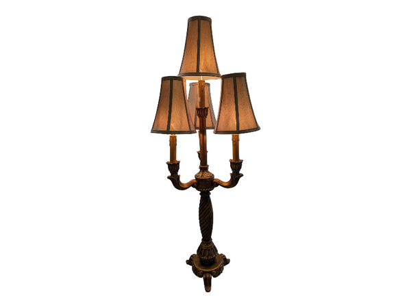 Candelabra Lamp, with Bulbs KW Consignment Inc.