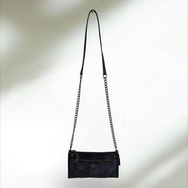 COACH Mickie Crossbody in Suede