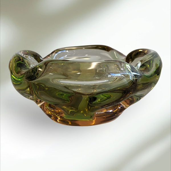 Vintage Art Glass Ashtray/Bowl