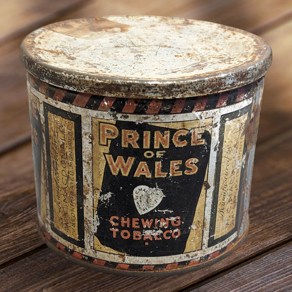 Vintage Prince of Wales Chewing Tobacco Tin