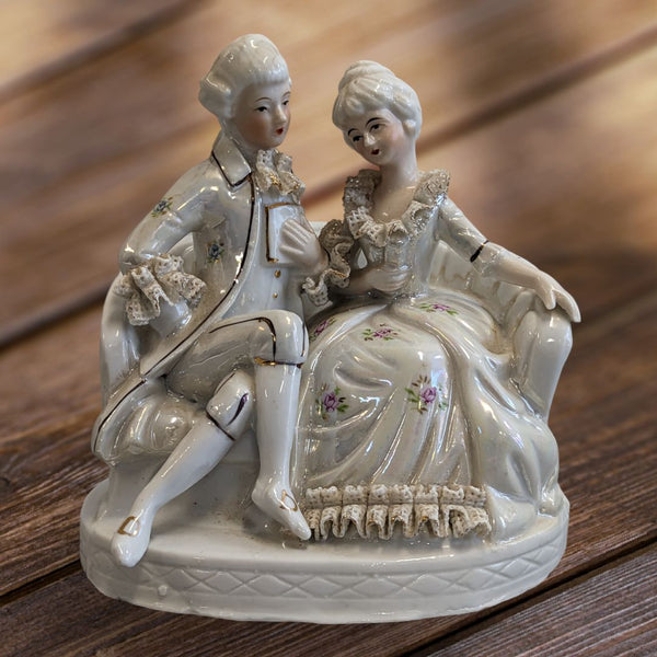 Continental Porcelain Figurine - French Courting Couple