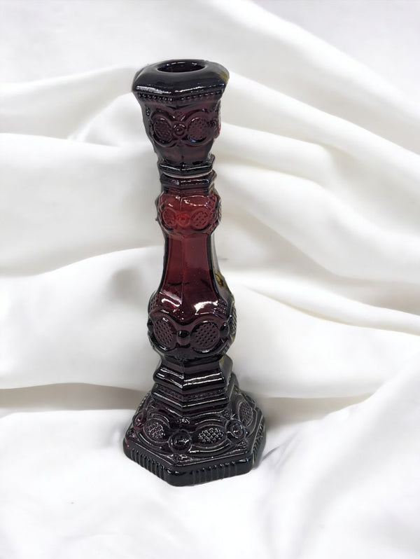 Avon Ruby Red Candle Holder