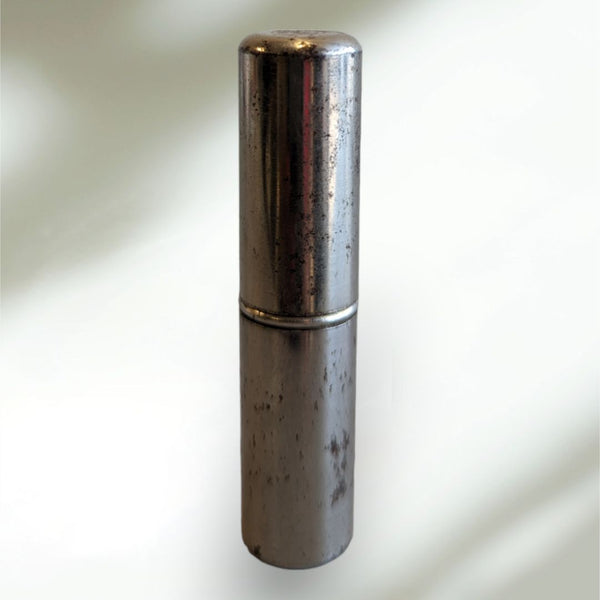 Vintage Flare Tube Lighter ca 1950s "Silver Lipstick Tube"