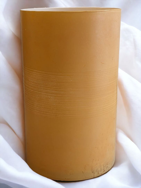 Amber  Large Glass Vase