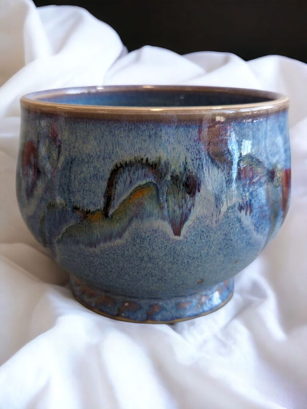 Blue/Purple  Vintage Ceramic Bowl