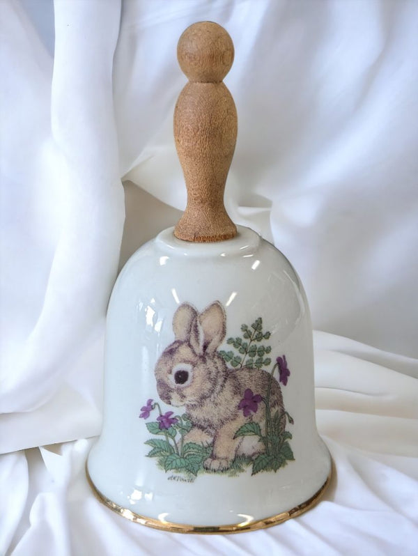 Vintage Porcelain Bell "Spring"