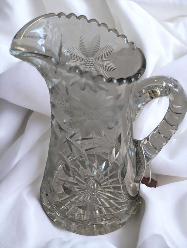 Antique Crystal Clear Decanter