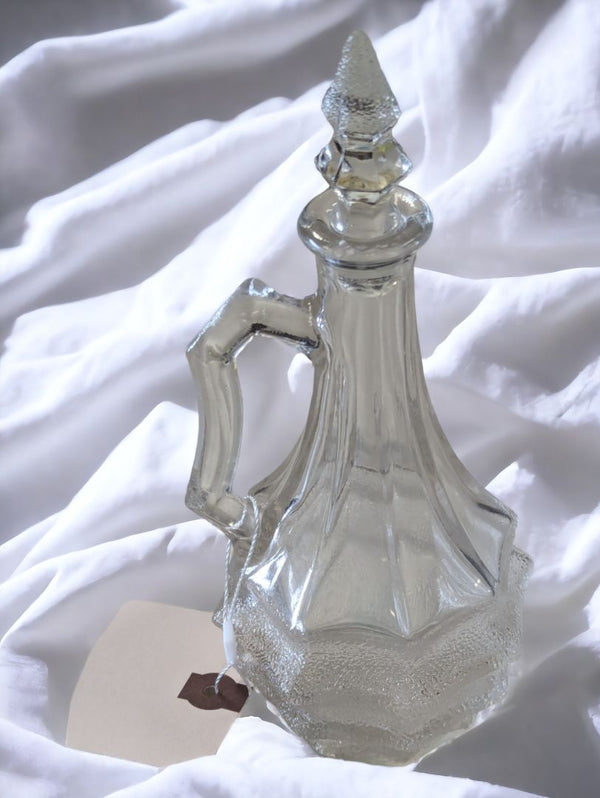 Vintage Horne Glass Design Decanter | Classic Elegance for Your Home/Bar