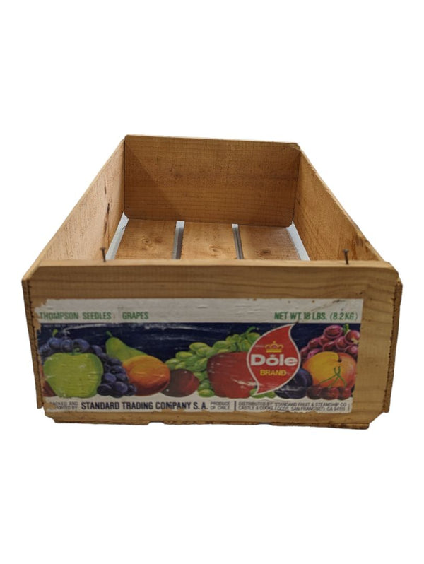 Vintage Dole Fruit Crate