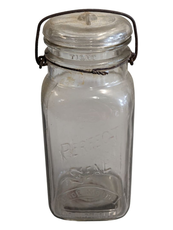 Antique PERFECT SEAL Canning Jar