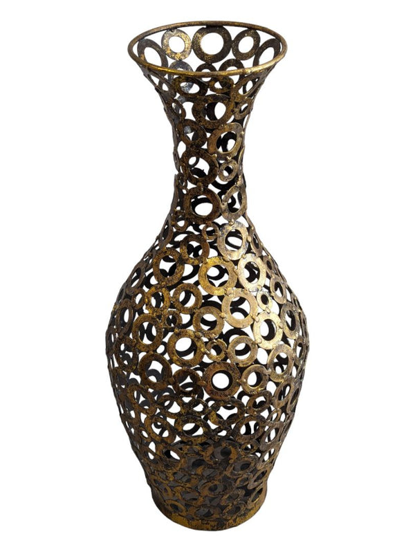 Antique Large Metal Vase