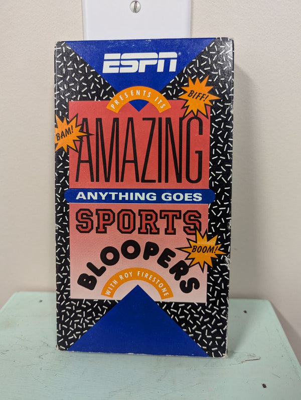 Amazing Sports Bloopers VHS