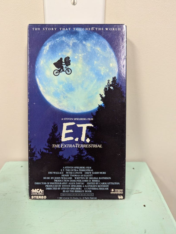 E. T. VHS