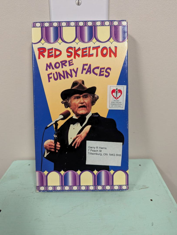 RED SKELTON - MORE FUNNY FACES VHS