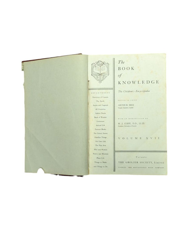 The Book of Knowledge Volumes 1-20 Collection (10 books)
