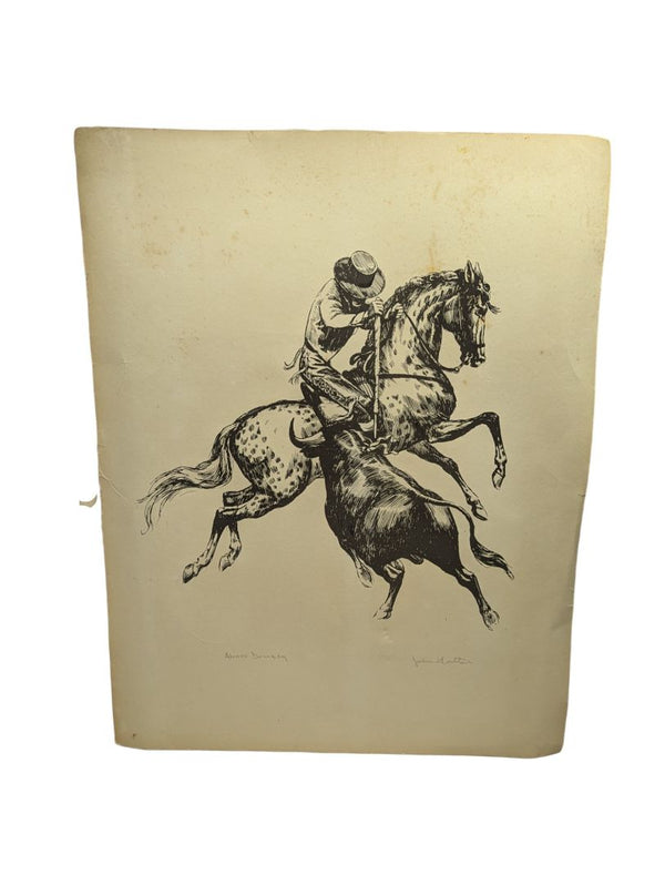 Lament for the Death of a Matador John Fulton (6 signed Lithographs)