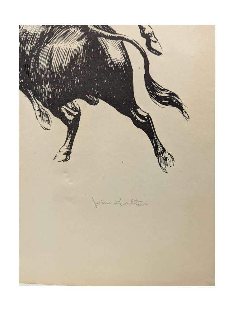 Lament for the Death of a Matador John Fulton (6 signed Lithographs)