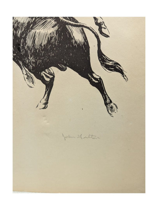 Lament for the Death of a Matador John Fulton (6 signed Lithographs)