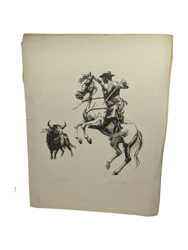 Lament for the Death of a Matador John Fulton (6 signed Lithographs)