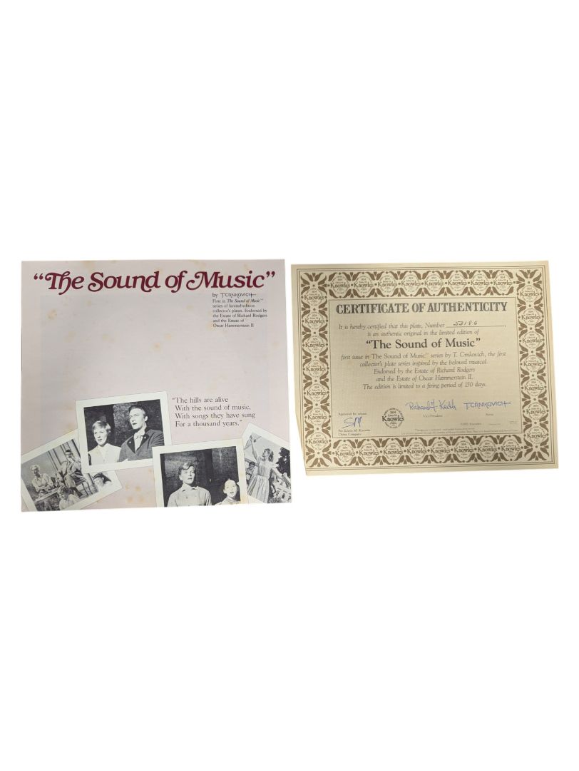 Collection of 8 The Sound of Music Plates