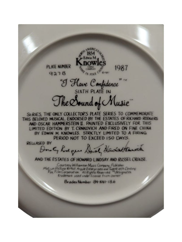 Collection of 8 The Sound of Music Plates