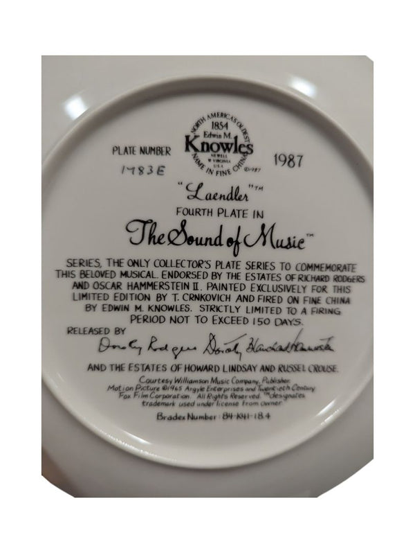 Collection of 8 The Sound of Music Plates