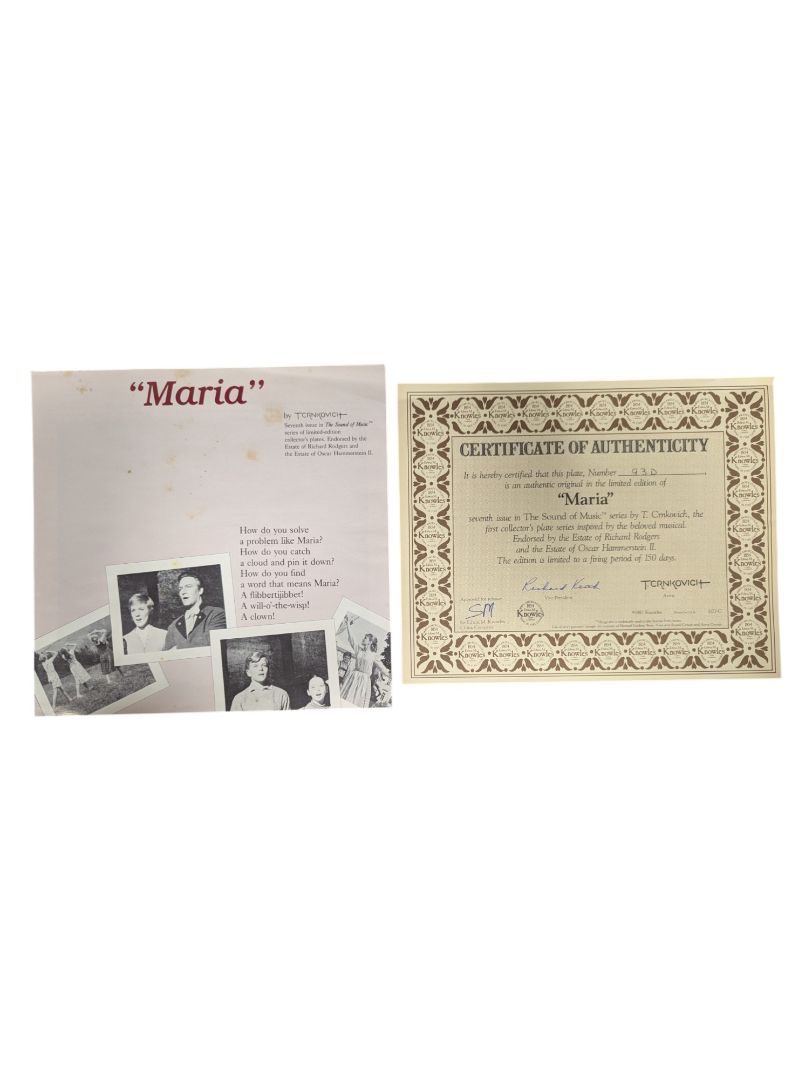 Collection of 8 The Sound of Music Plates