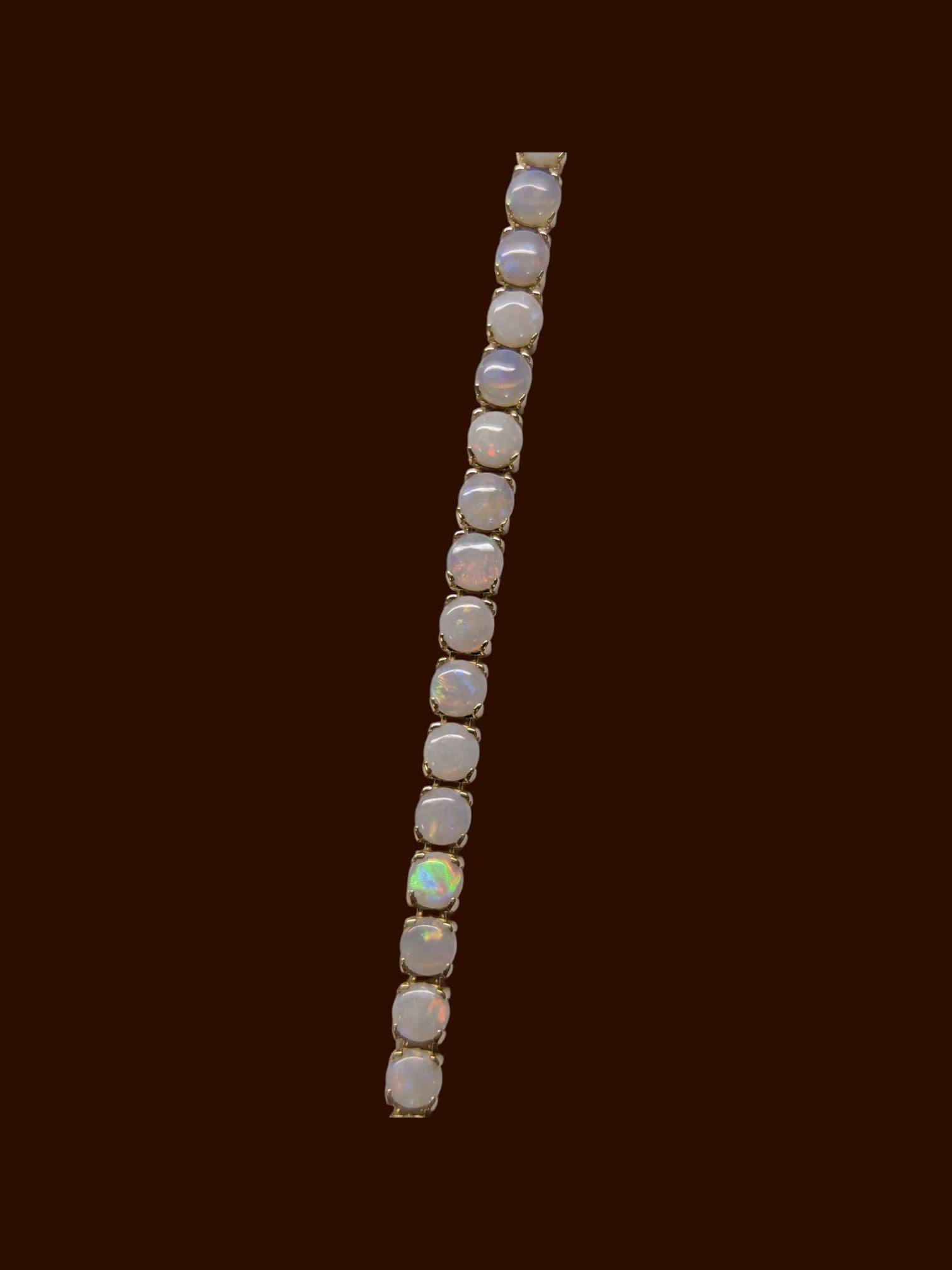 Effy 14K Yellow Gold Opal Bracelet w/ COA, Insurance Appraisal