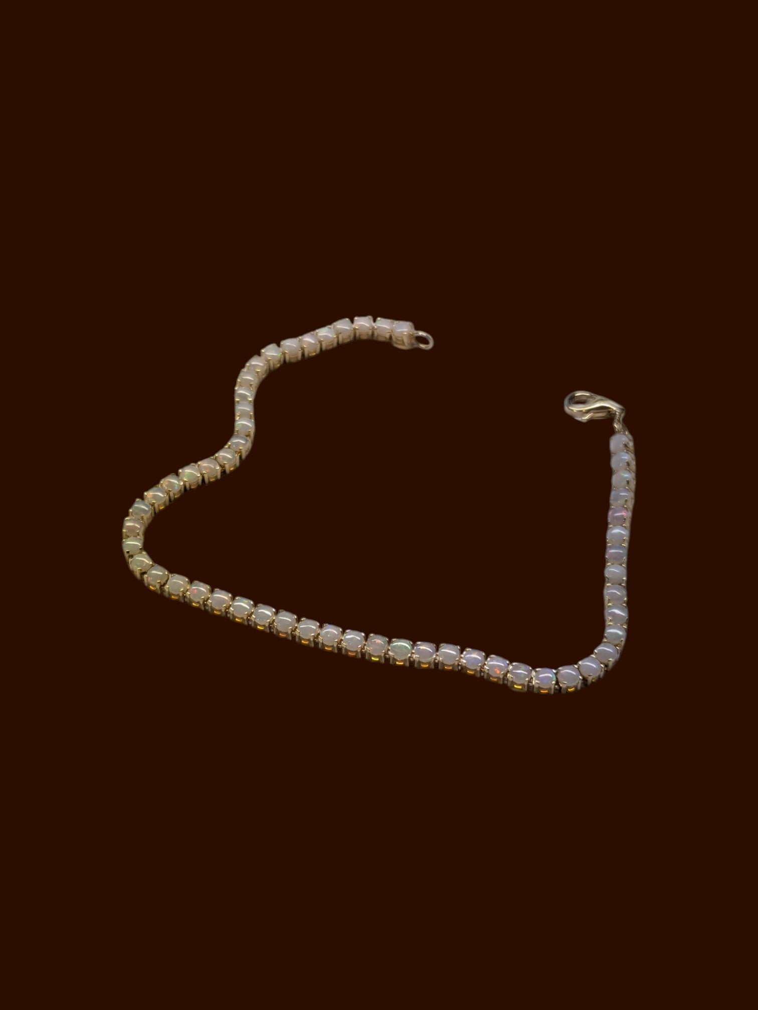 Effy 14K Yellow Gold Opal Bracelet w/ COA, Insurance Appraisal