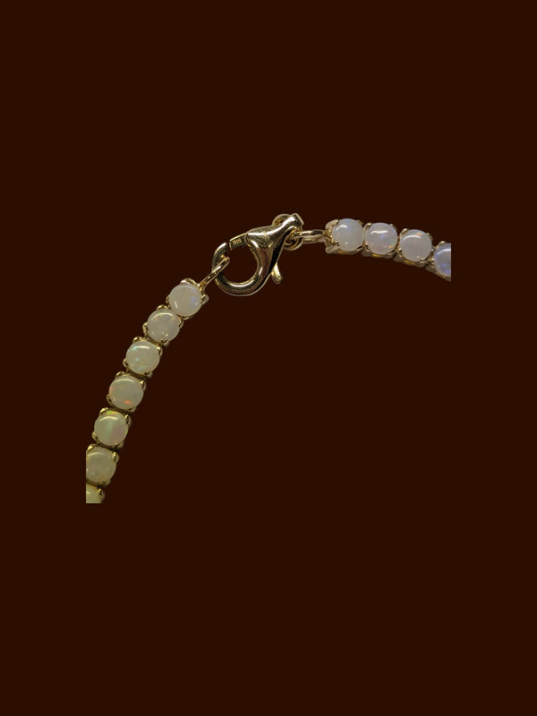 Effy 14K Yellow Gold Opal Bracelet w/ COA, Insurance Appraisal
