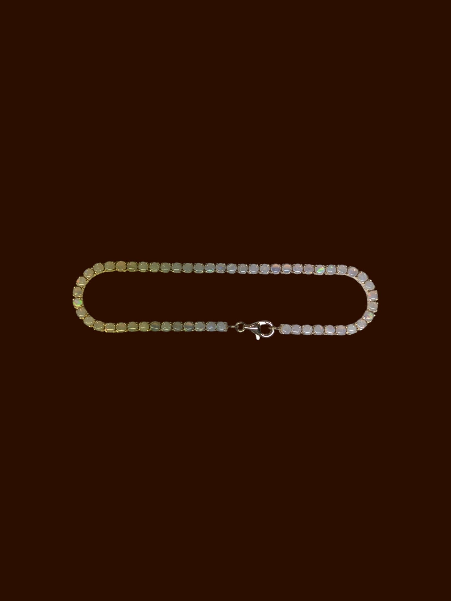 Effy 14K Yellow Gold Opal Bracelet w/ COA, Insurance Appraisal