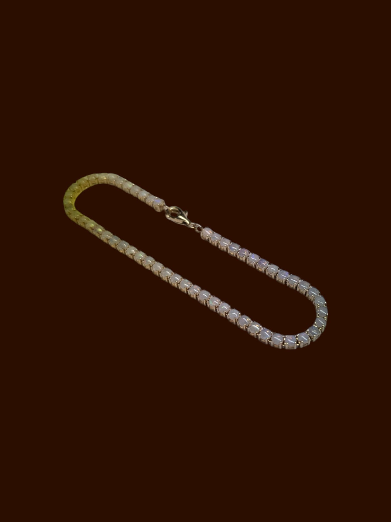 Effy 14K Yellow Gold Opal Bracelet w/ COA, Insurance Appraisal