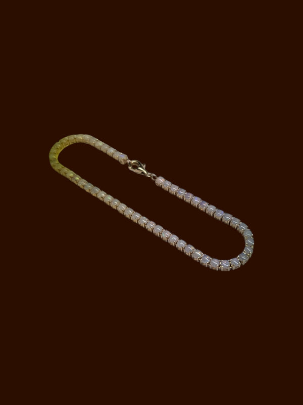 Effy 14K Yellow Gold Opal Bracelet w/ COA, Insurance Appraisal