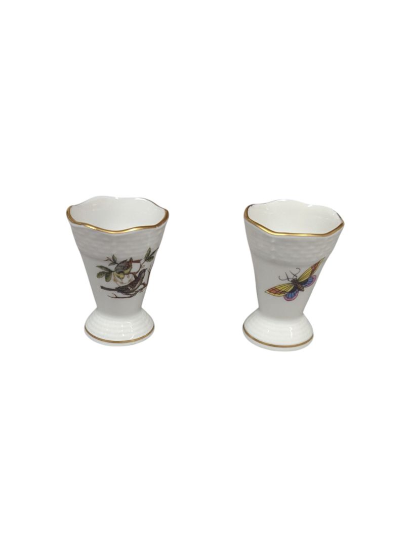 Herend Hungary Rothschild Bird Set (set of 8)