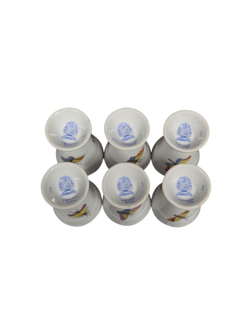 Herend Hungary Rothschild Bird Set (set of 8)