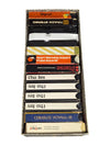 Working JC Penney 8-Track Stereo Clock AM/FM Radio w/ 3 boxes of 8-Track Tapes