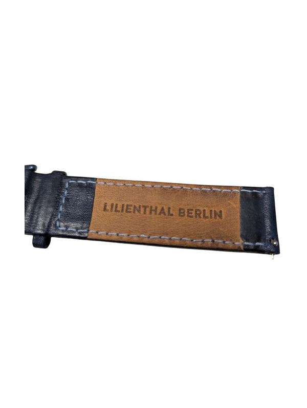 Lilienthal Berlin L1 All Blue – Wristwatch with Extra Straps