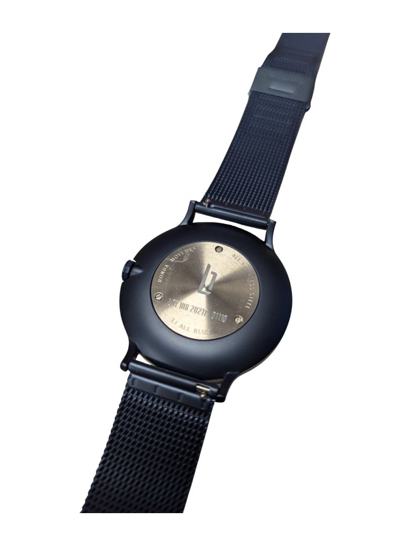 Lilienthal Berlin L1 All Blue – Wristwatch with Extra Straps