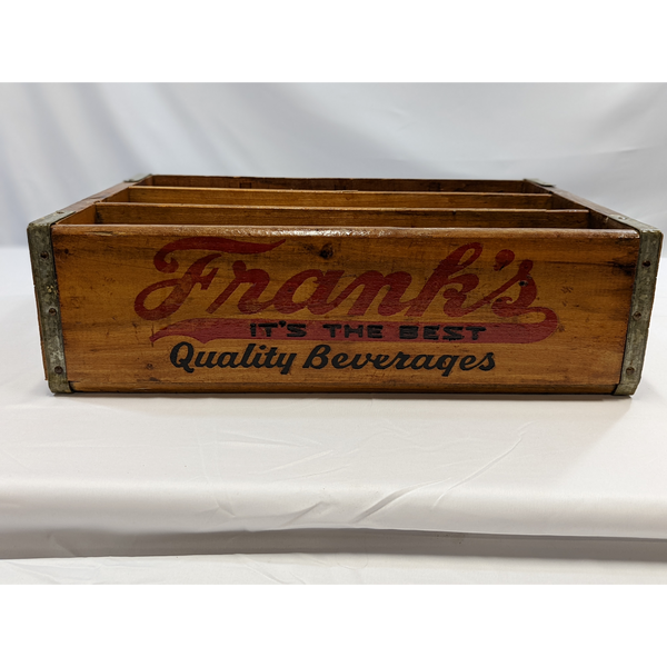 Wooden Frank's Bottle Crate Furniture & Home Decor KW Consignment Inc. 99.99