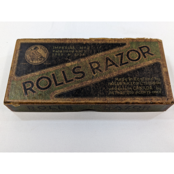 Vintage Rolls Razor in Box Furniture & Home Decor KW Consignment Inc. 55.00