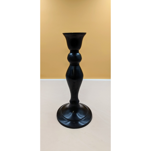 Set of 2 Wooden Candle Holders Furniture & Home Decor KW Consignment Inc. 90.00