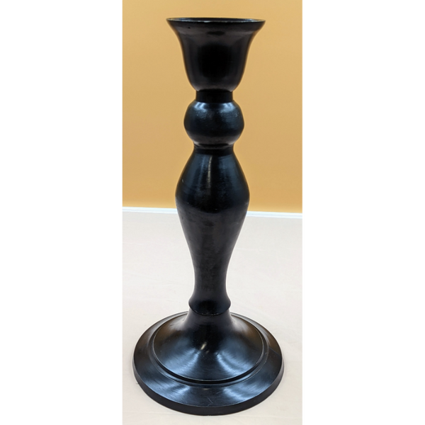 Set of 2 Wooden Candle Holders Furniture & Home Decor KW Consignment Inc. 90.00