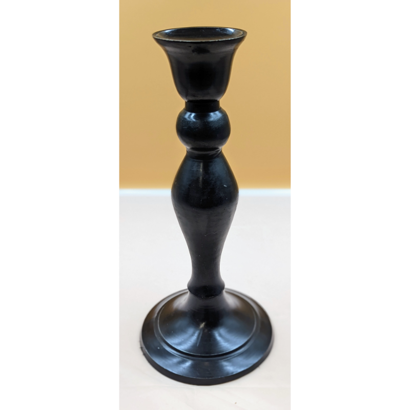 Set of 2 Wooden Candle Holders Furniture & Home Decor KW Consignment Inc. 90.00