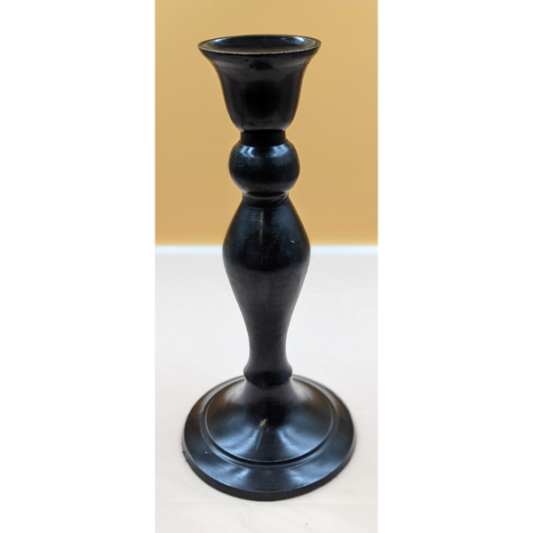 Set of 2 Wooden Candle Holders Furniture & Home Decor KW Consignment Inc. 90.00