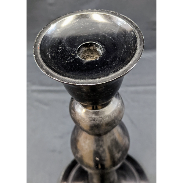 Set of 2 Wooden Candle Holders Furniture & Home Decor KW Consignment Inc. 90.00