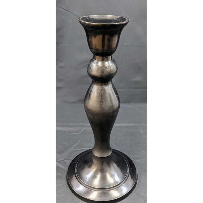 Set of 2 Wooden Candle Holders Furniture & Home Decor KW Consignment Inc. 90.00