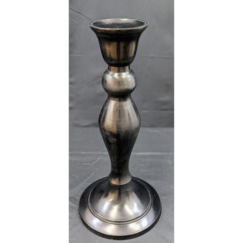 Set of 2 Wooden Candle Holders Furniture & Home Decor KW Consignment Inc. 90.00