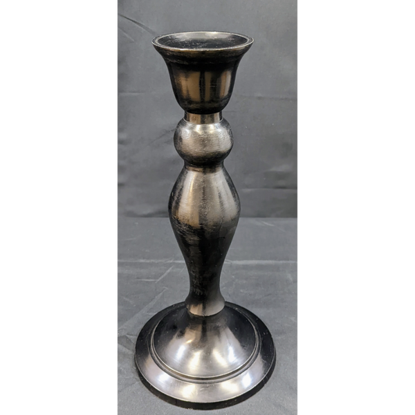 Set of 2 Wooden Candle Holders Furniture & Home Decor KW Consignment Inc. 90.00